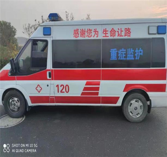 阳高救护车出租服务案例3